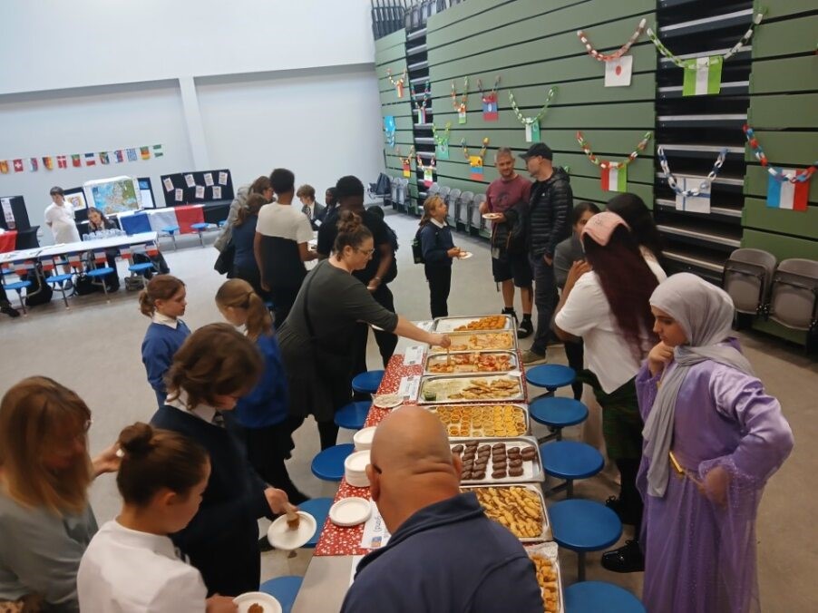 EDOL The Birley Academy pupils in hall Sept 25