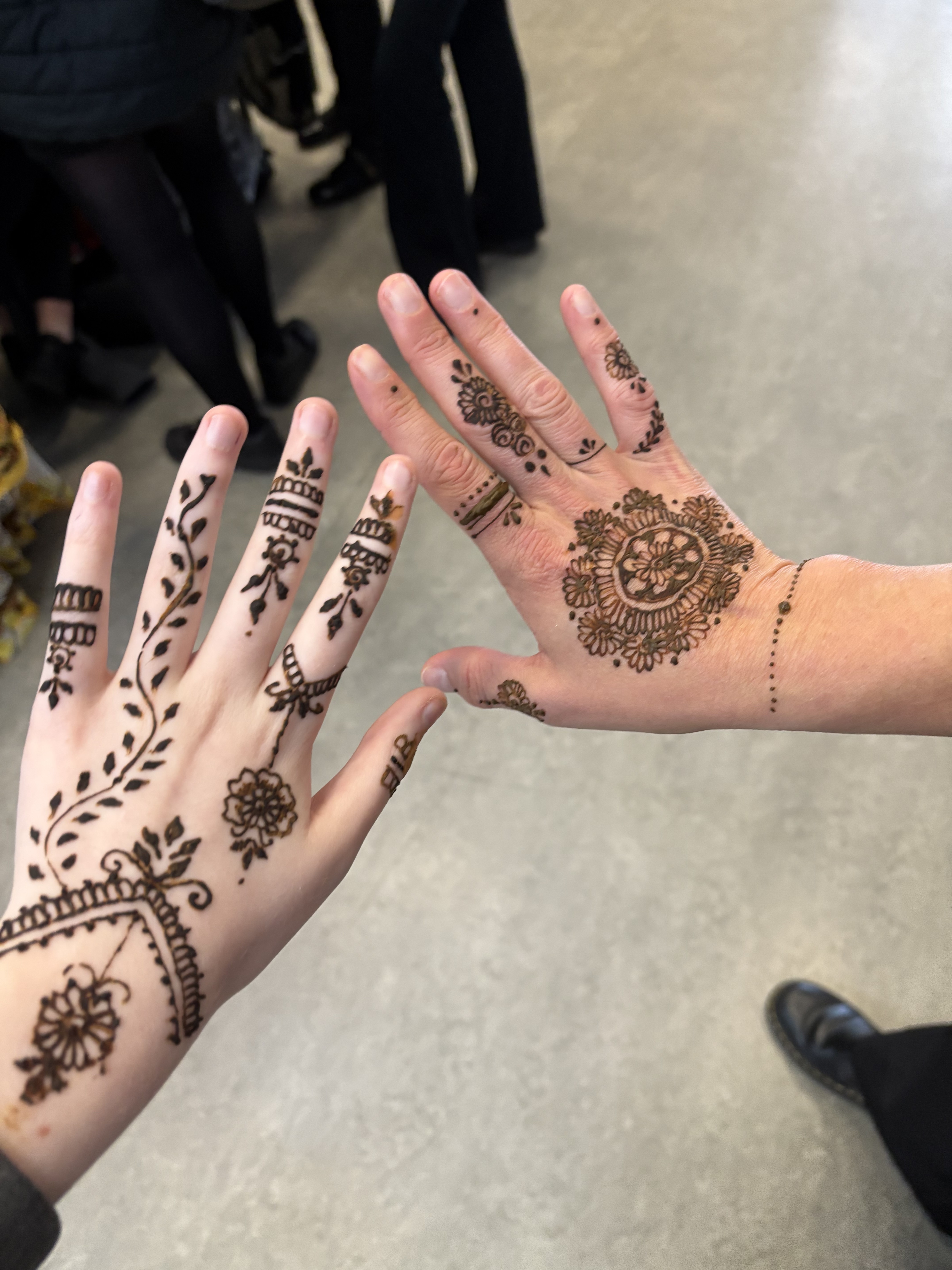 EDOL The Birly Academy Henna painting Sept 25